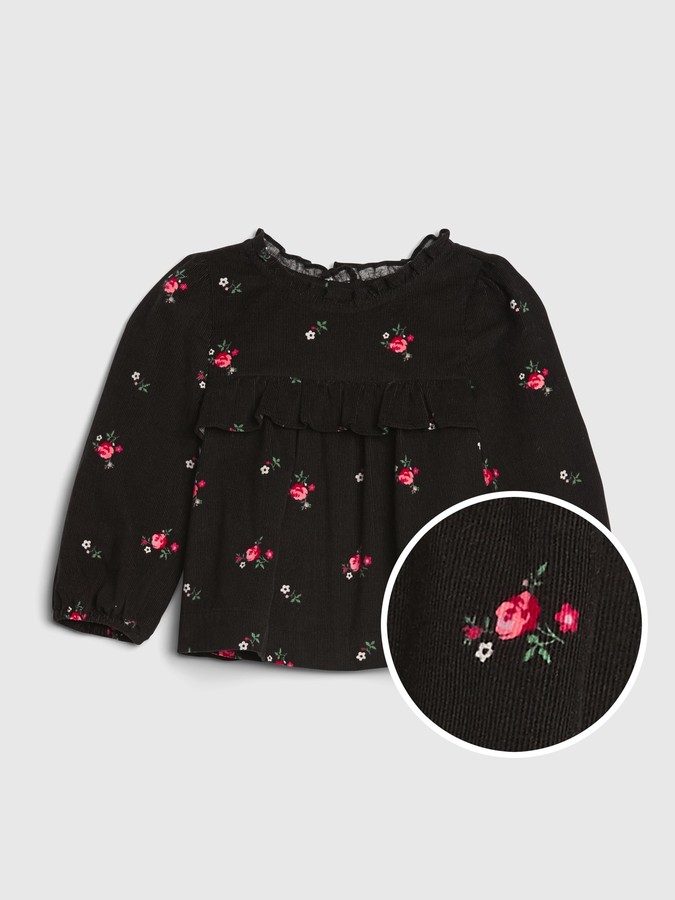 baby boy floral shirt
