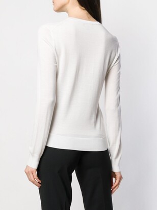 Theory Crew Neck Knitted Jumper