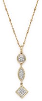 Thumbnail for your product : Bloomingdale's Diamond Geometric Drop Necklace in 14K Yellow Gold, .30 ct. t.w.
