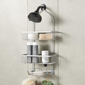 Container Store Troy Shower Caddy Silver - ShopStyle Bath Accessories