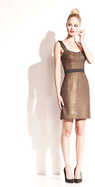 Thumbnail for your product : Betsey Johnson Structured Gold Dress