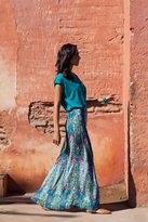 Thumbnail for your product : Shabby Apple Mosaic Maxi Skirt Blue