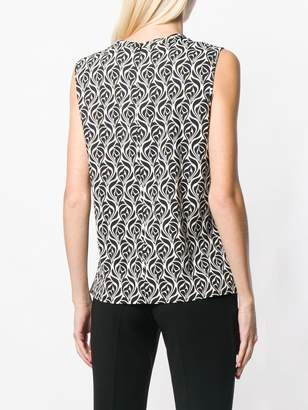 Max Mara 'S sleeveless patterned blouse