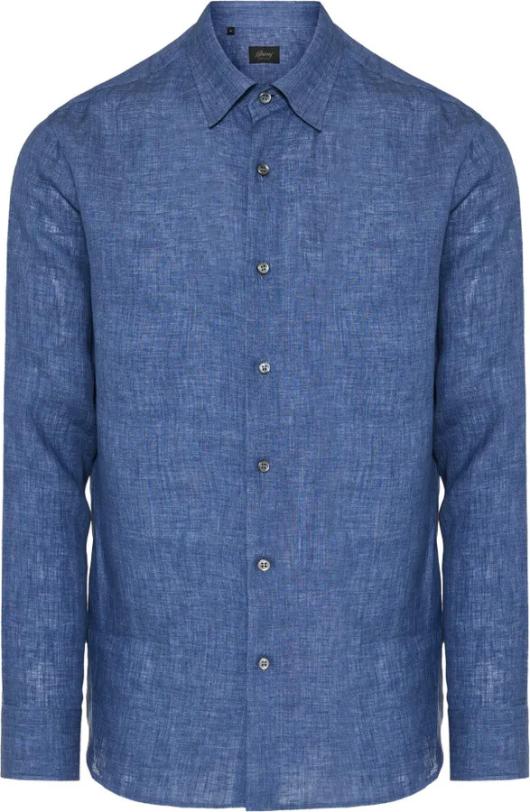 Brioni Blue Shirt