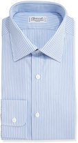 Thumbnail for your product : Charvet Striped Dress Shirt, White/Blue