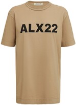 Thumbnail for your product : Alyx Logo Printed Cotton Jersey T-shirt