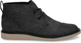 Thumbnail for your product : Toms Charcoal Herringbone Men's Mateo Chukka Boots