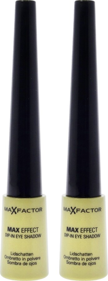 Max Factor Max Effect Dip-In Eyeshadow - # 06 Party Lime by for Women - 1 g Eyeshadow - Pack of 2