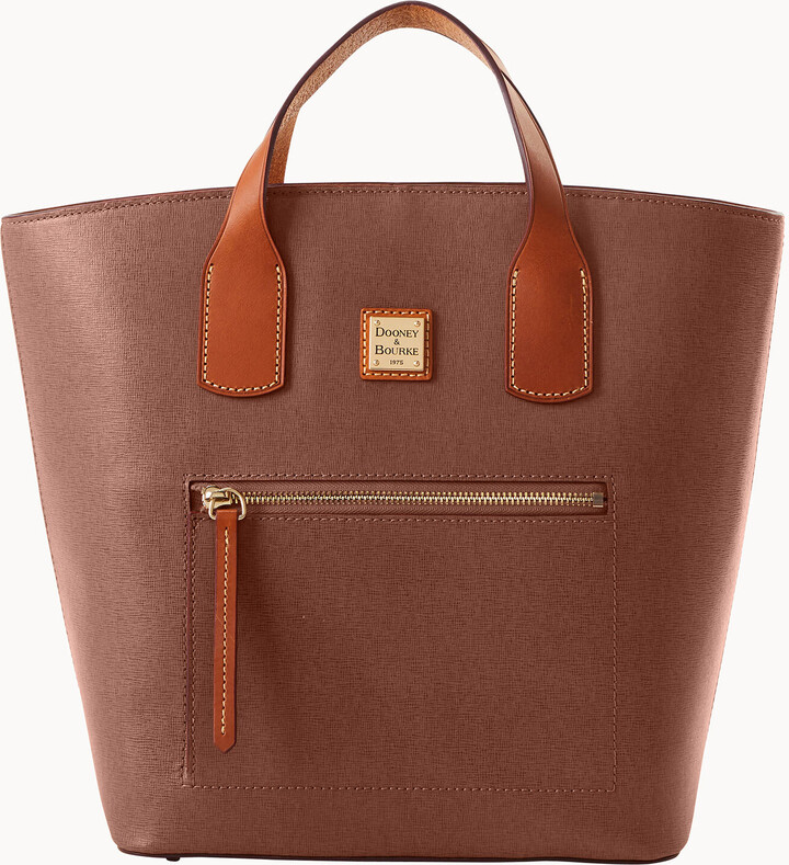 Dooney & Bourke Saffiano Darla Shopper - ShopStyle Tote Bags