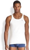 Thumbnail for your product : Diesel Logo Stretch Cotton Tank Top