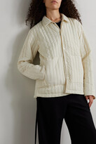 Thumbnail for your product : Rains Quilted Ripstop Jacket - Cream