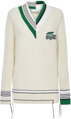 lacoste cricket sweater