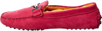 Tod's TodS Double T Suede Loafer