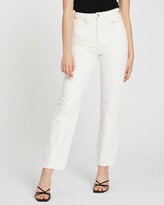Thumbnail for your product : Neuw Women's White Straight - Nico Straight Jeans - Size 29 at The Iconic