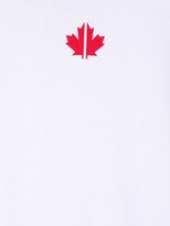 Thumbnail for your product : DSQUARED2 Kids maple-leaf print T-shirt