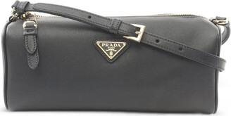 Prada Pre-Owned 1990-2000s Contrast-Chain Shoulder Bag - ShopStyle