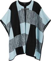Thumbnail for your product : Ming Wang Buckle Front Poncho Cardigan