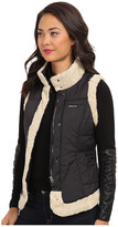 Thumbnail for your product : Members Only Puffer Vest with Faux Sherpa Trim