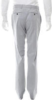 Thumbnail for your product : Michael Bastian Striped Flat Front Pants
