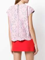 Thumbnail for your product : MSGM floral lace top