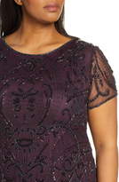 Thumbnail for your product : Pisarro Nights Embellished Mesh Maxi Dress