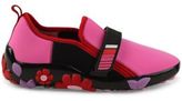 Thumbnail for your product : Prada Multicolor Flower-Embellished Grip-Tape Sneakers