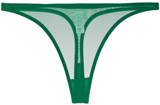 green thong