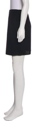 St. John Embellished Mini Skirt