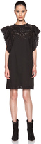Thumbnail for your product : Etoile Isabel Marant Scarla French Embroidery Cotton Dress