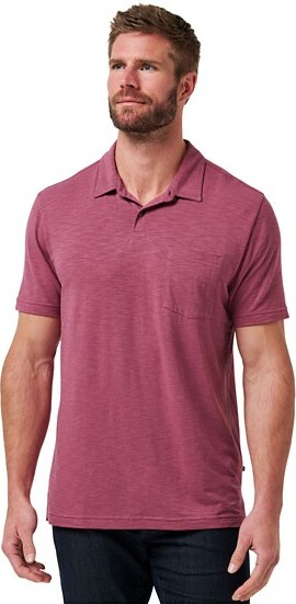 Men's TravisMathew Cloud Polo Large Damson