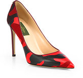 Thumbnail for your product : Valentino Camouflage Leather Pumps
