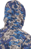 Thumbnail for your product : Gant Ocean Camo"-Print Hooded Windbreaker