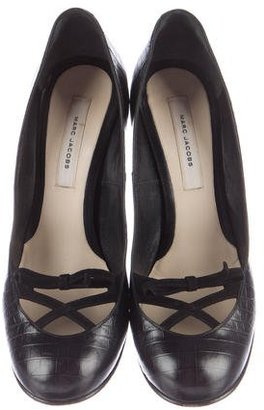 Marc Jacobs Embossed Bow Pumps