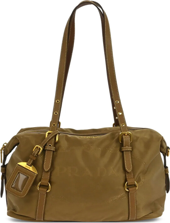 Prada Pre-Owned 2010s Logo-Detail Shoulder Bag