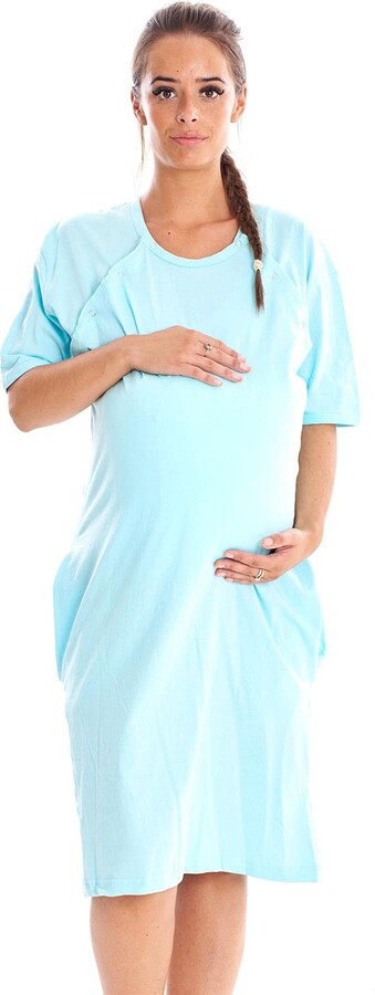 Labour Gown Happy Mama MATERNITY HOSPITAL SET LABOUR BIRTH