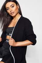 Thumbnail for your product : boohoo Contrast Tip Cardigan