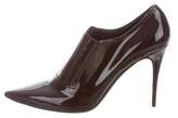 Thumbnail for your product : Valentino Patent Leather Pointed-Toe Booties