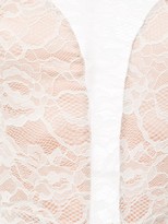 Thumbnail for your product : Fleur Du Mal Lace Longsleeved Bodysuit