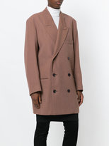 Thumbnail for your product : Lemaire boxy double-breasted coat