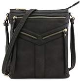 Thumbnail for your product : Isa Belle Isabelle Double Compartment Crossbody Bag with Zipper Accent