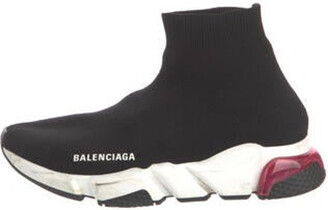 Balenciaga Speed Trainer Clear Sole Sock Sneakers - ShopStyle