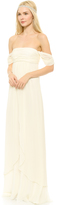Thumbnail for your product : Rachel Zoe Elle Empire Petal Gown