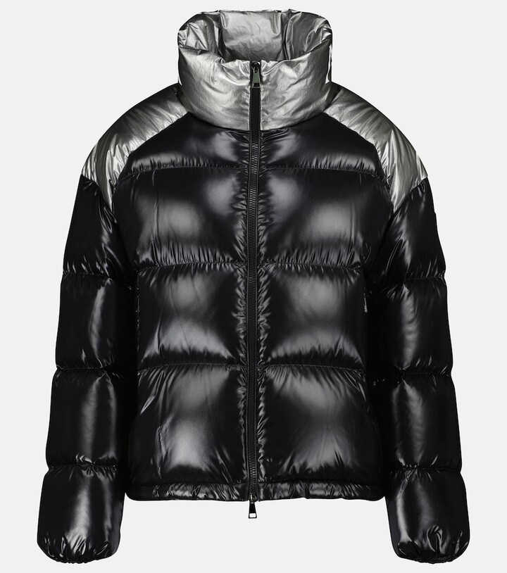 Black Shiny Puffer Jacket | Shop the world's largest collection of fashion  | ShopStyle