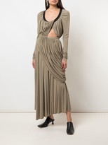 Thumbnail for your product : Proenza Schouler Draped Long Dress