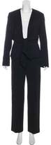 Thumbnail for your product : Max Mara Pinstripe Wool Pantsuit
