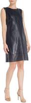Thumbnail for your product : HUGO BOSS Aswedy Crew Neck Shift Dress in Dark Blue