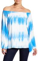 Thumbnail for your product : VAVA by Joy Han Eliya Off-the-Shoulder Tie-Dye Shirt