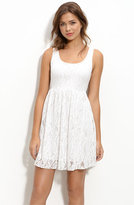 Thumbnail for your product : Soprano Crochet Lace Tank Dress (Juniors)