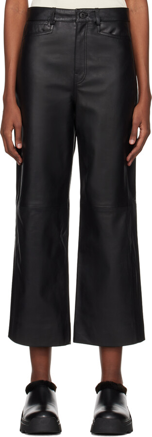 Proenza Schouler Black Proenza Schouler White Label Leather Pants