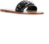 Thumbnail for your product : Alexander McQueen hobnail slider sandals